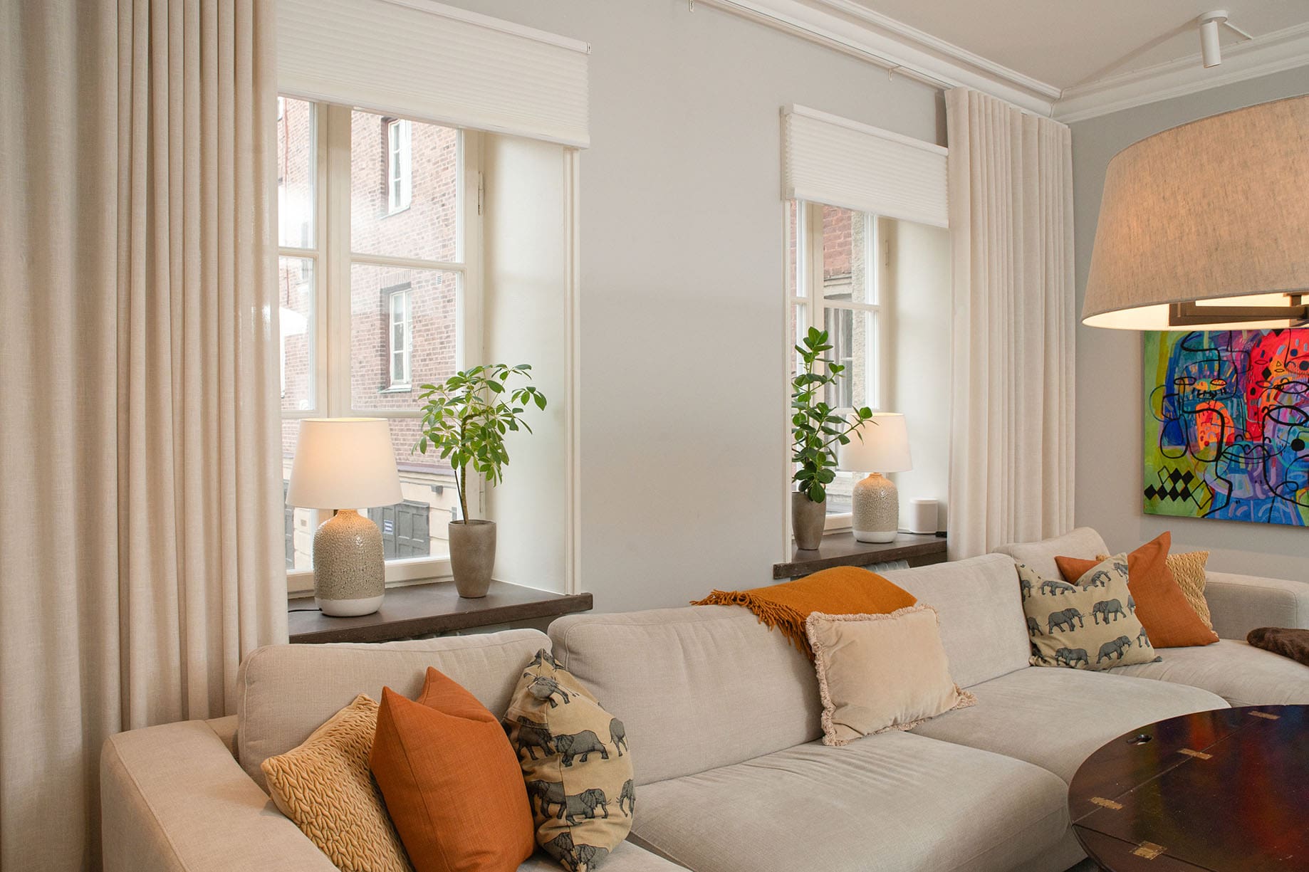 Mjuka gardiner Gerster